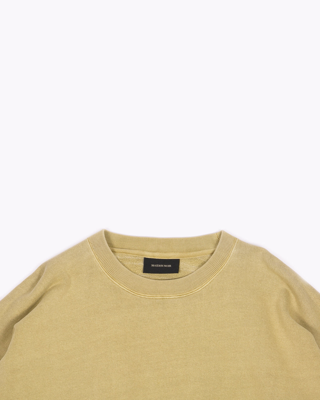 NATURAL DYED CREW FLEECE - MOSS（3034）