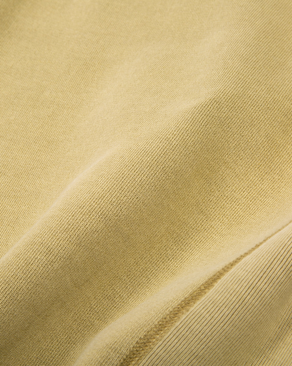 NATURAL DYED CREW FLEECE - MOSS（3034）