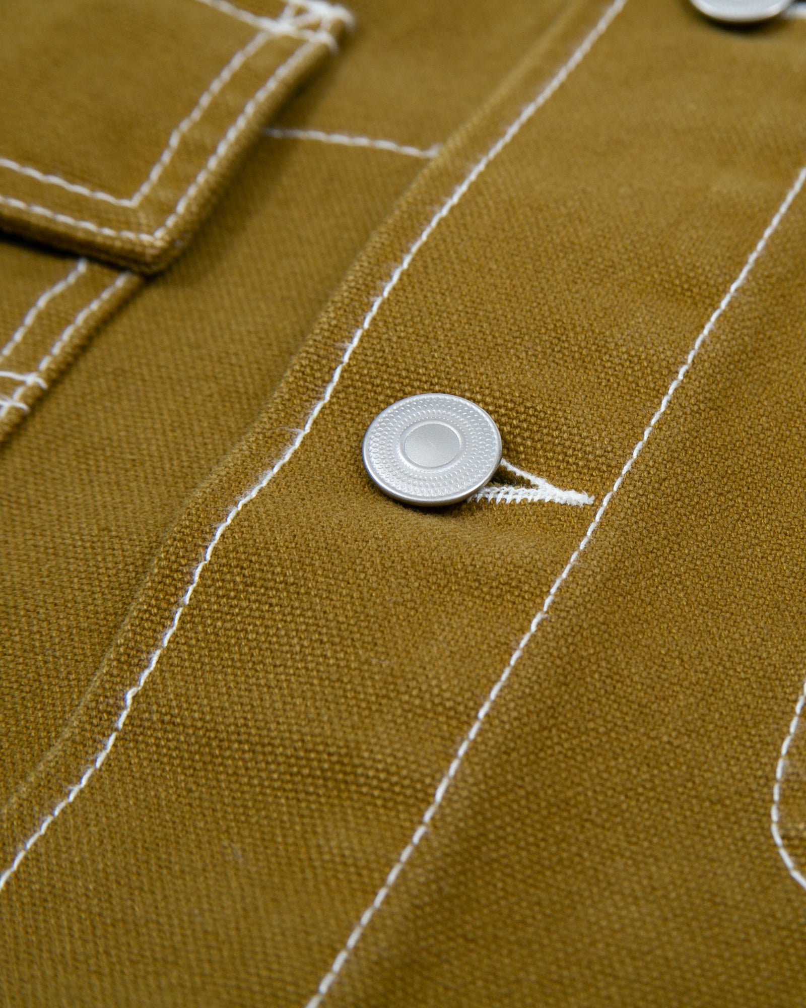 DYED CHORE COAT - MOSS(3301)