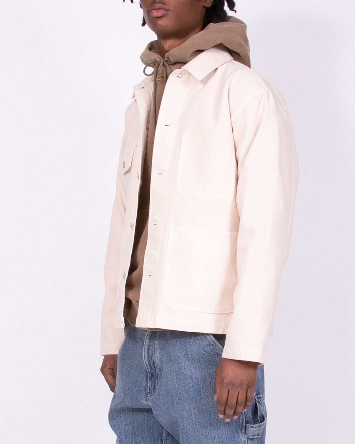 DYED CHORE COAT - NATURAL(3301)