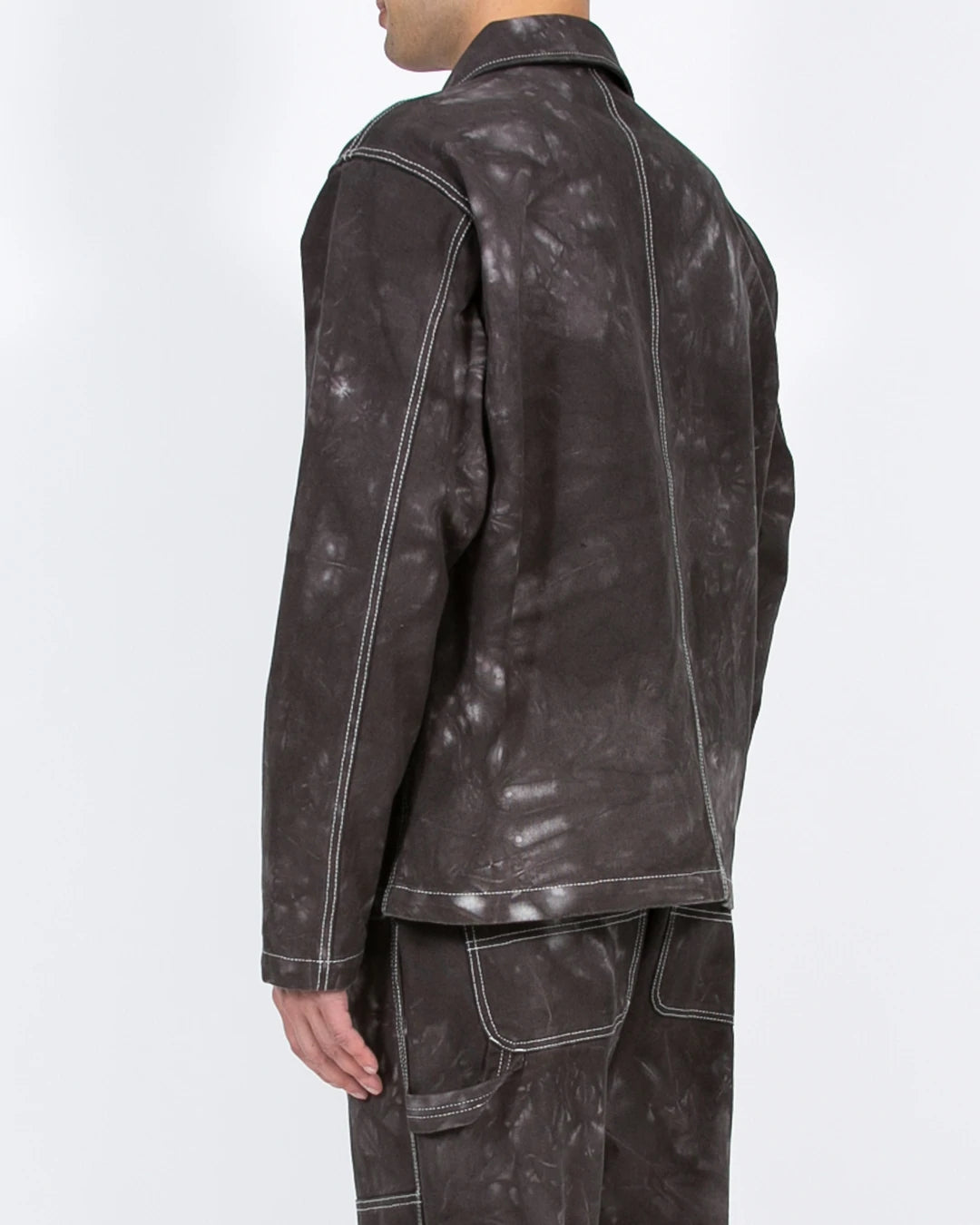 DYED CHORE COAT - SMOKE MIST(3301)