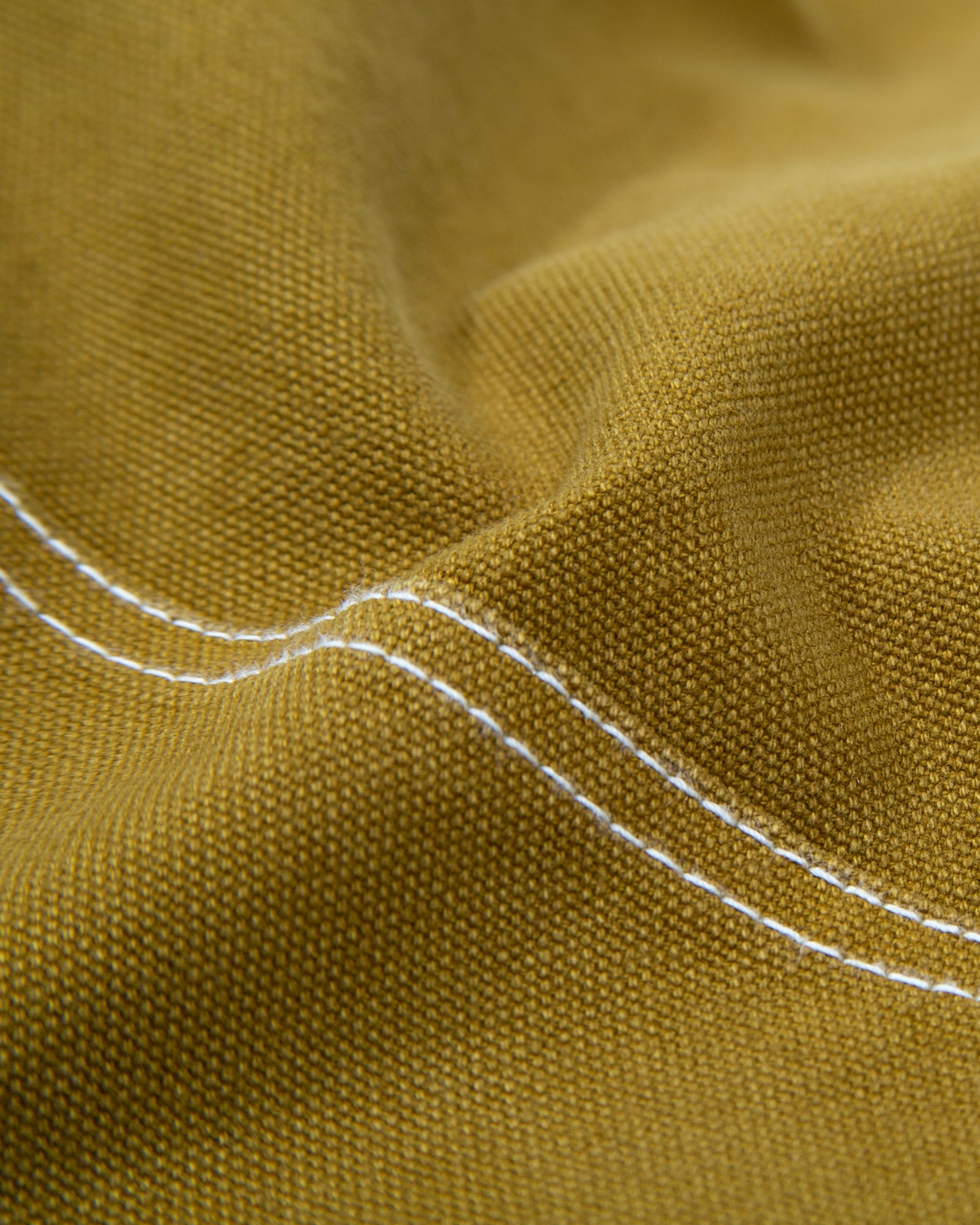 OVER DYED DOUBLE KNEE TROUSER - MOSS(3321)