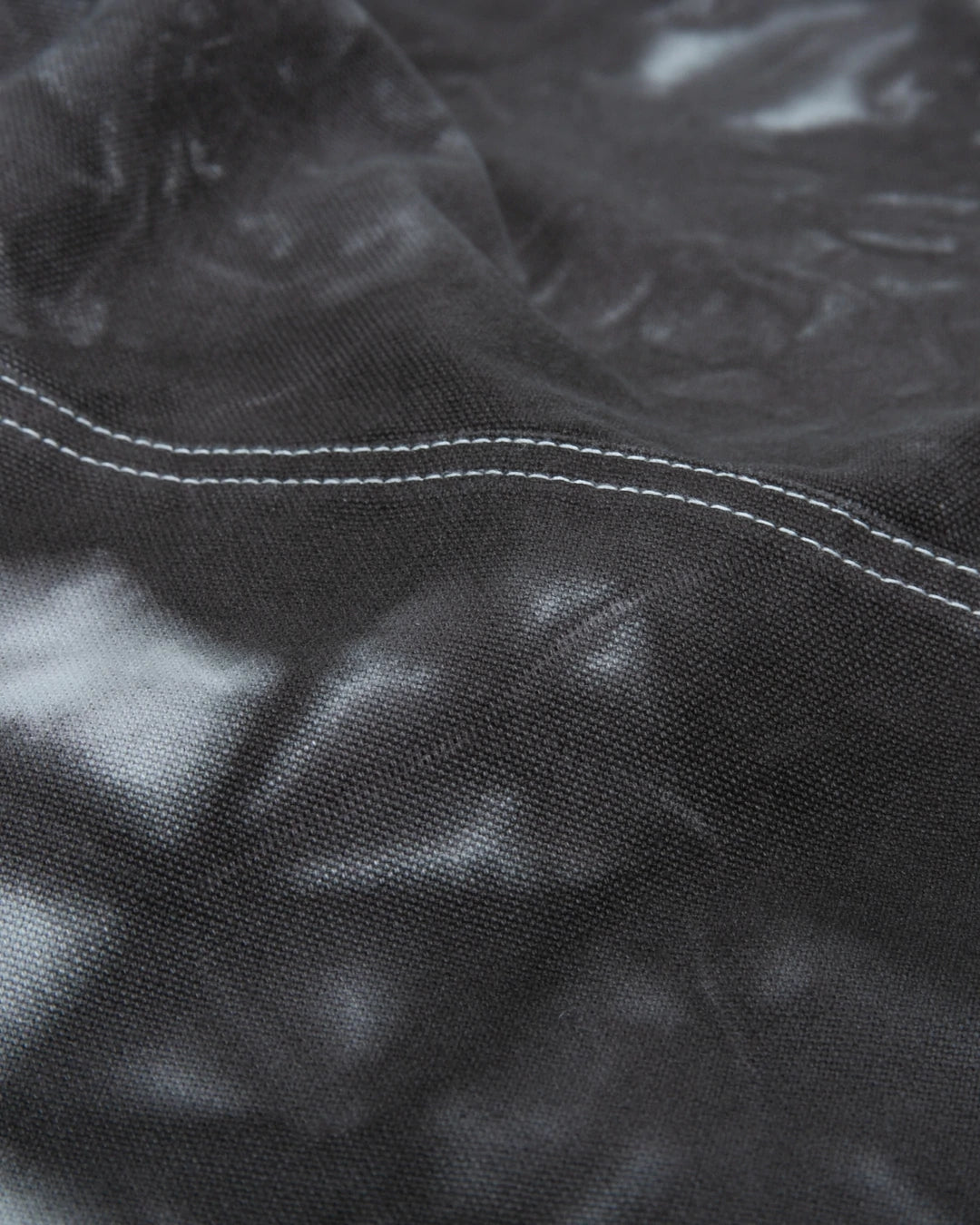 OVER DYED DOUBLE KNEE TROUSER - SMOKE MIST(3321)