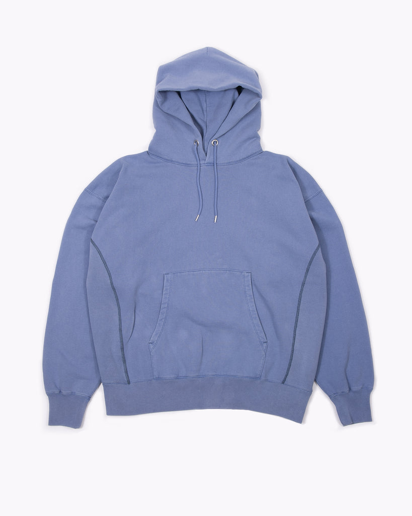 NATURAL DYED HOODIE FLEECE - COAST(3333)