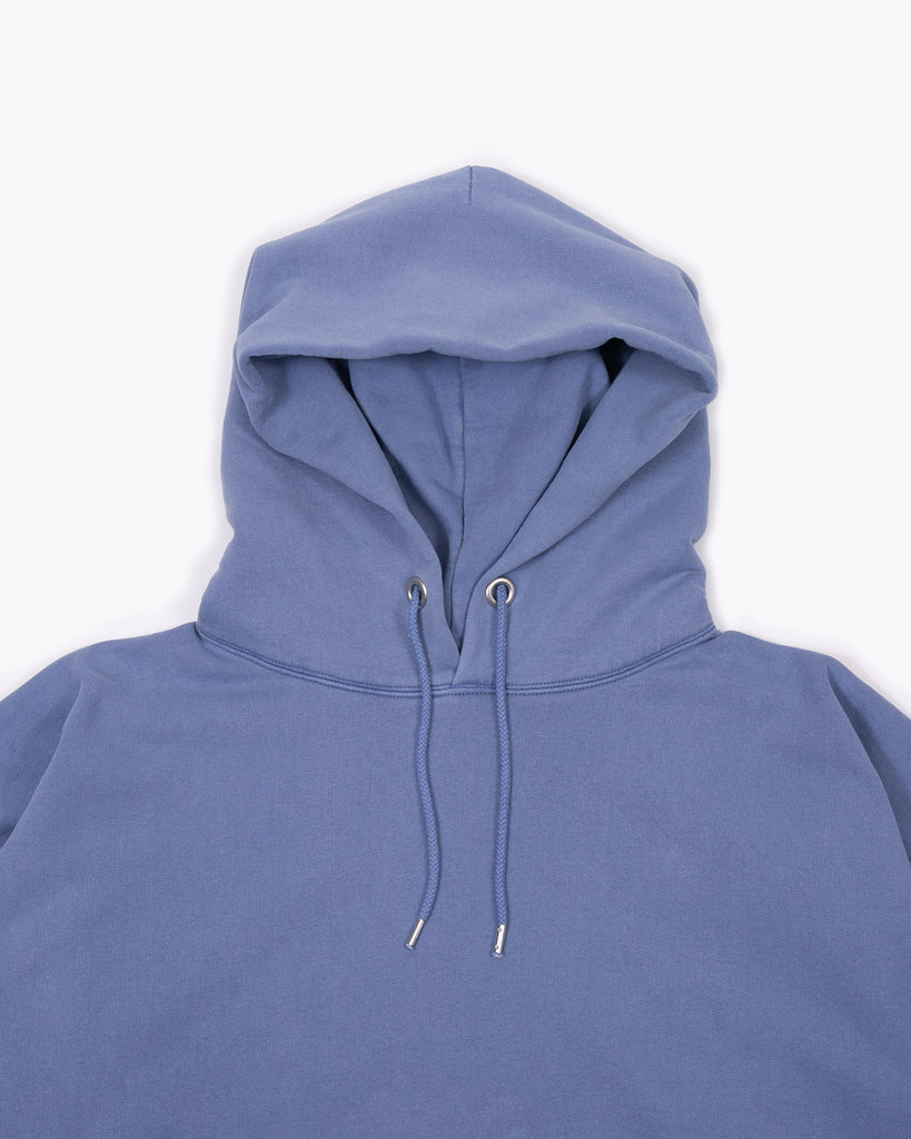 NATURAL DYED HOODIE FLEECE - COAST(3333)