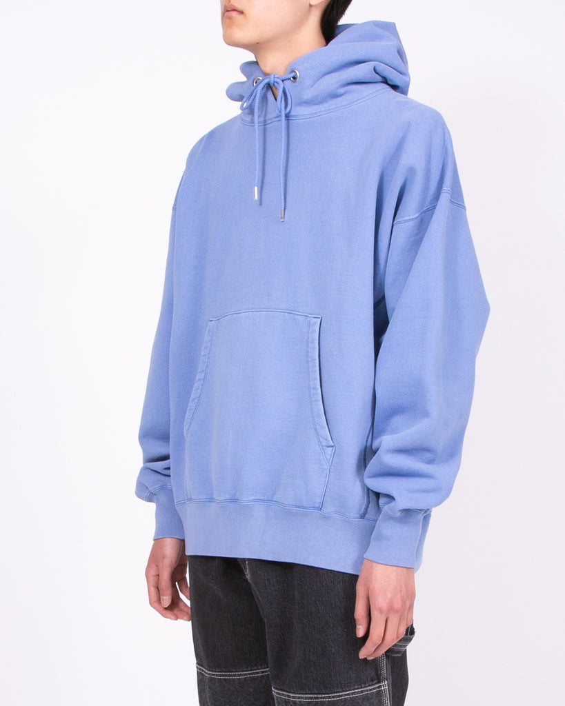 NATURAL DYED HOODIE FLEECE - COAST(3333)