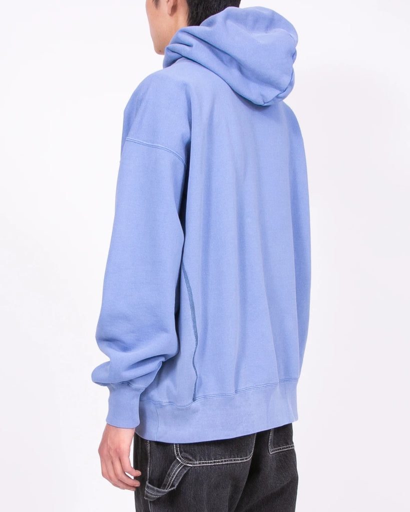 NATURAL DYED HOODIE FLEECE - COAST(3333)