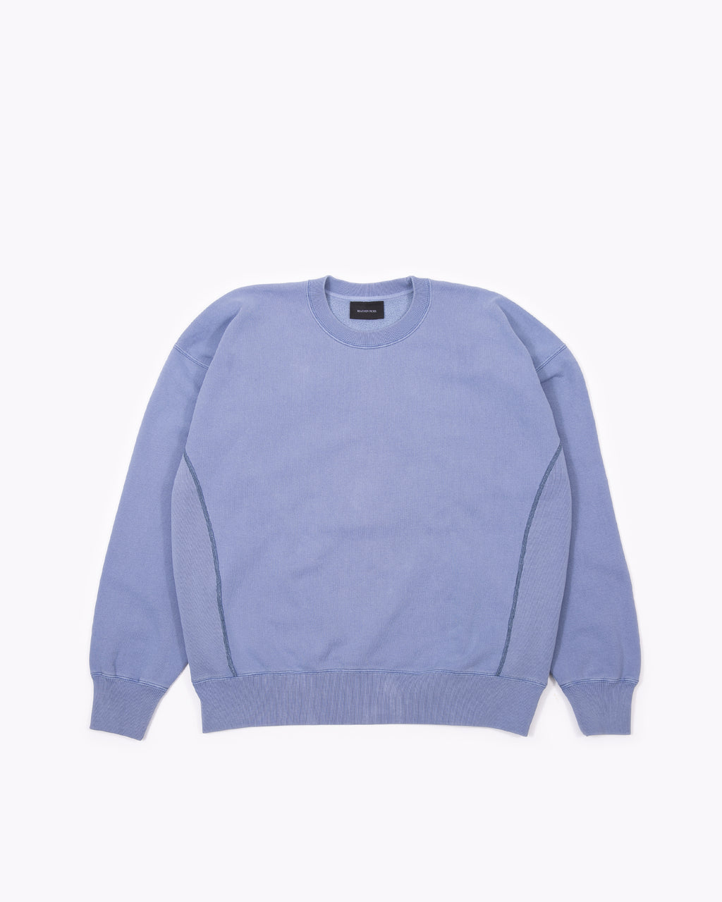 NATURAL DYED CREW FLEECE - COAST(3334)