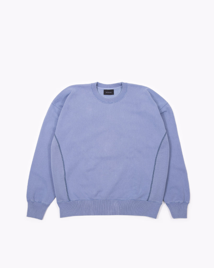 NATURAL DYED CREW FLEECE - COAST(3334)