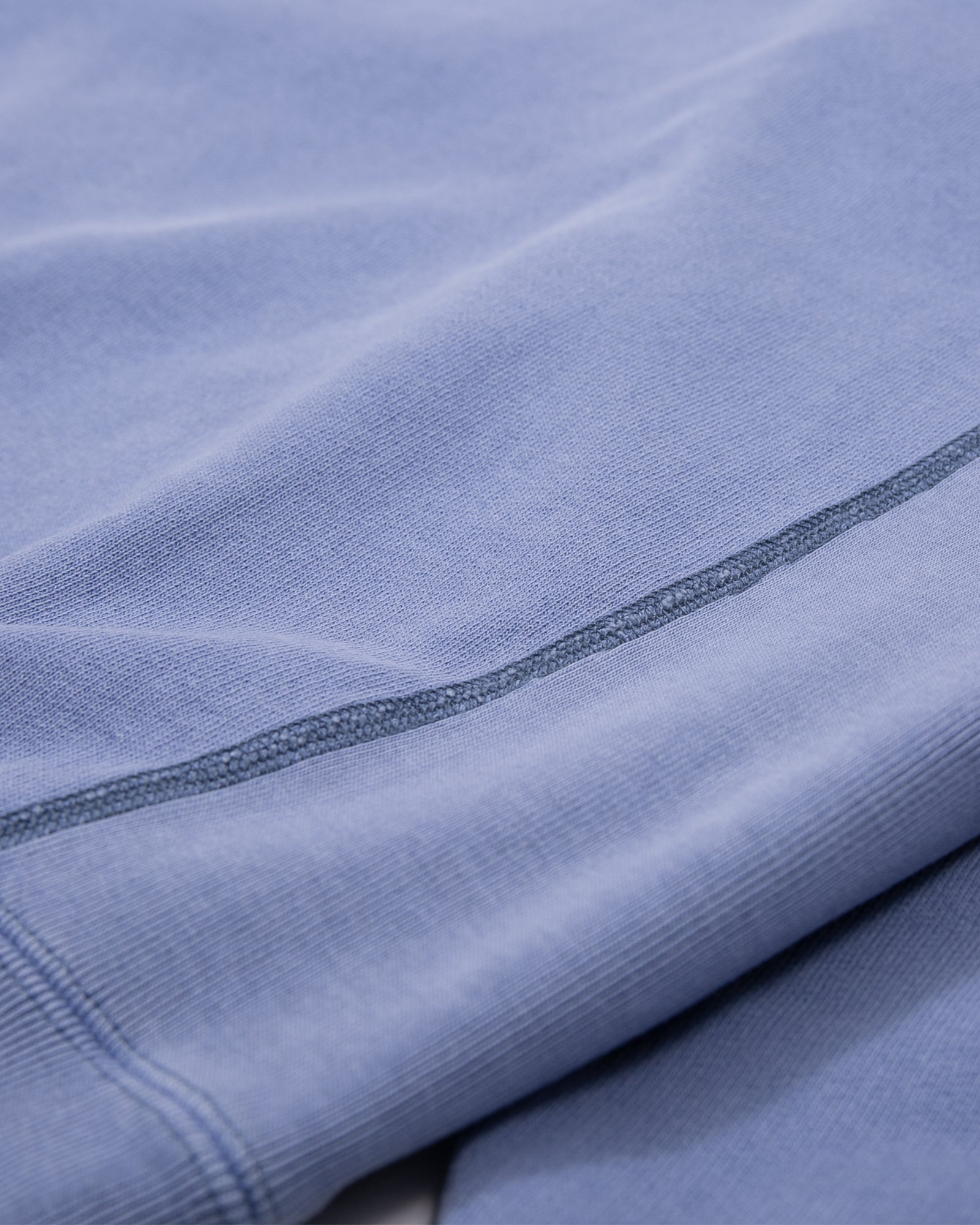 NATURAL DYED CREW FLEECE - COAST(3334)