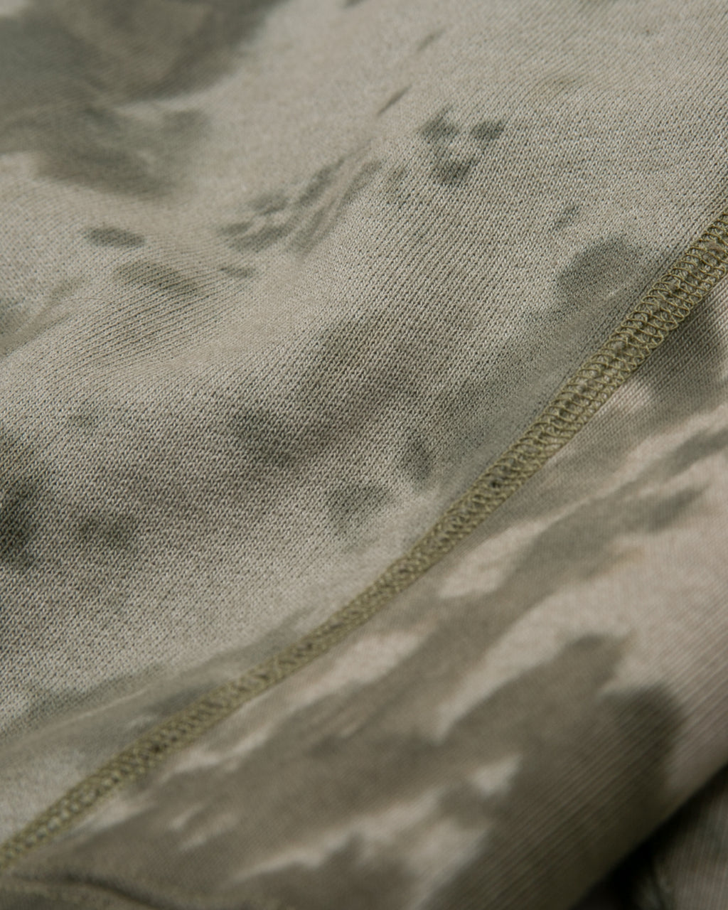 NATURAL DYED CREW FLEECE - SMOKE MIST(3334)