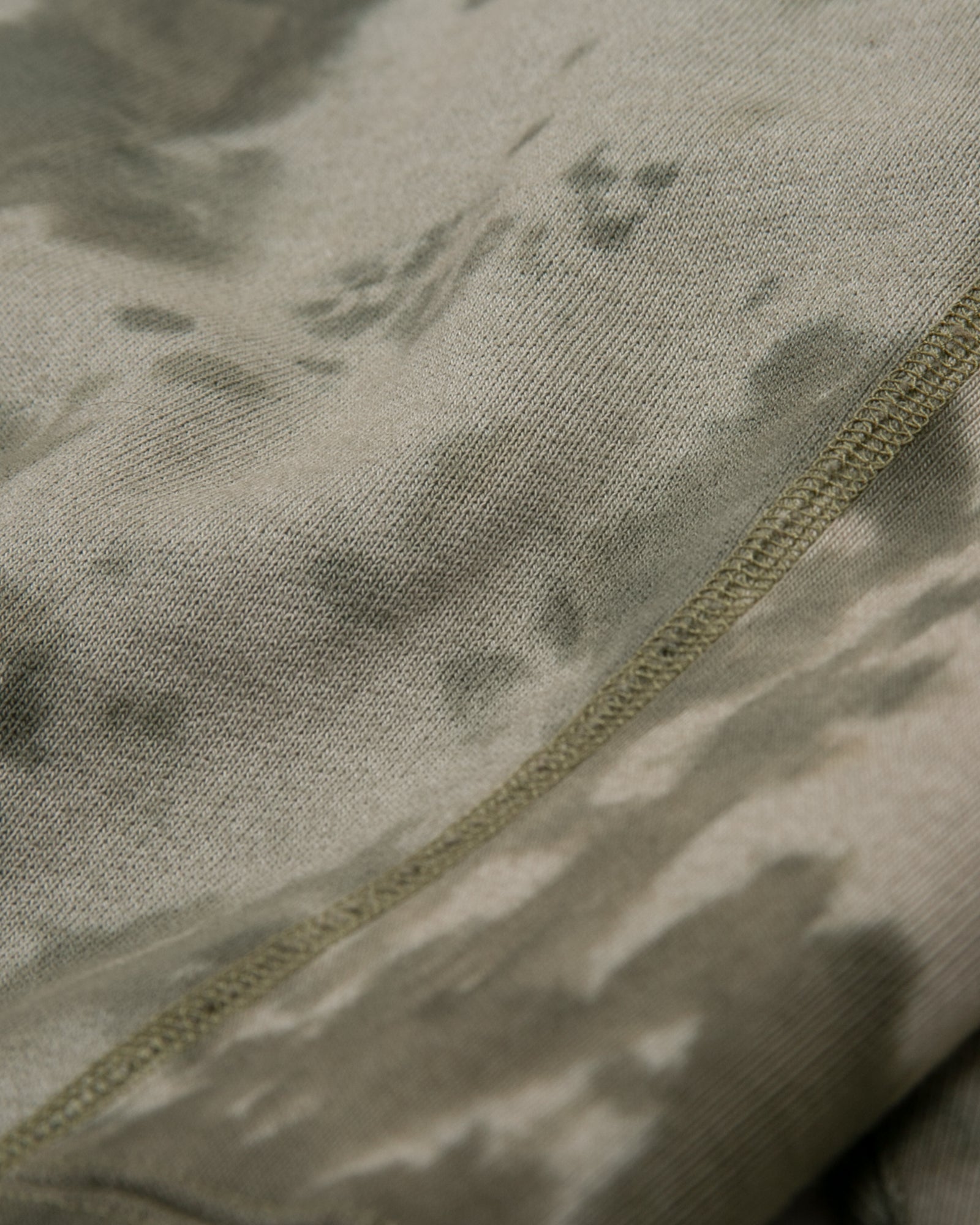 NATURAL DYED CREW FLEECE - SMOKE MIST(3334)
