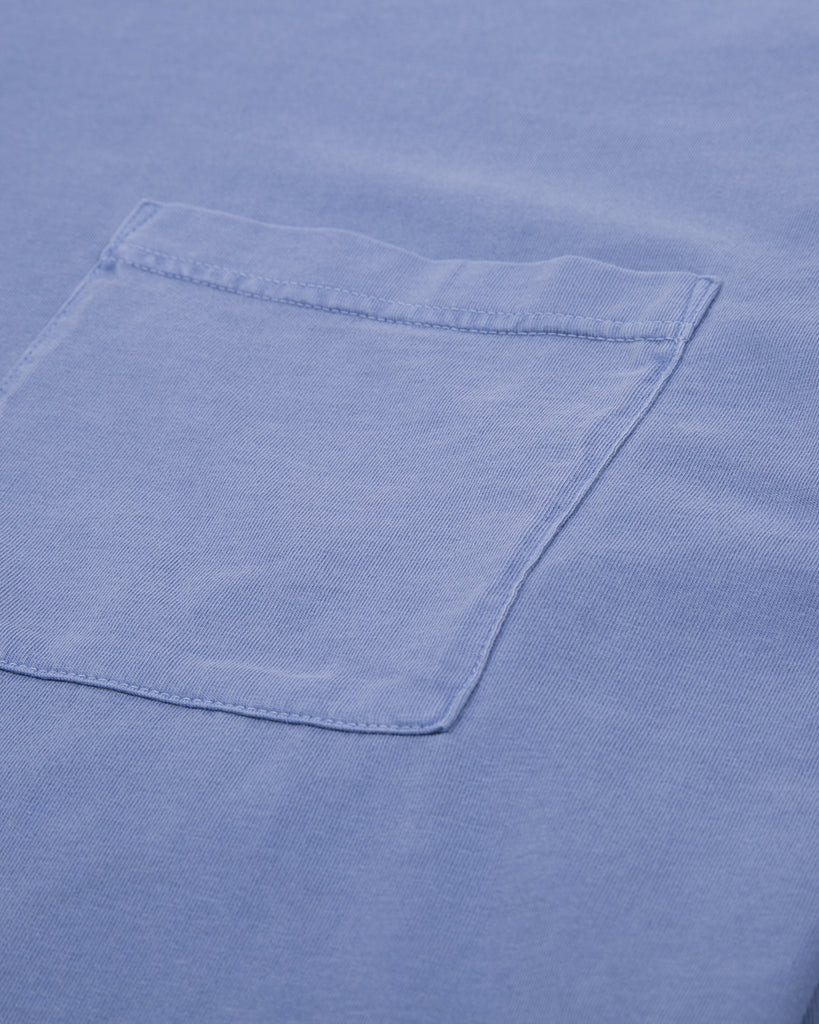 NATURAL DYED BLOCK LS JERSEY - COAST(3335)