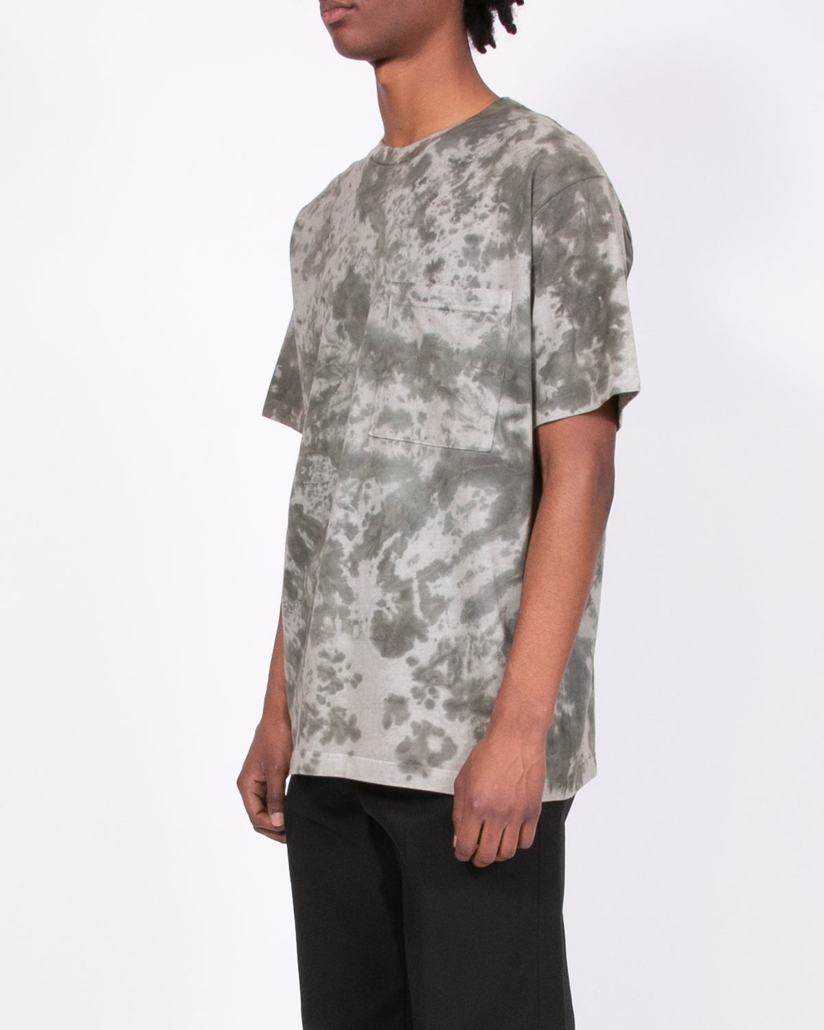 NATURAL DYED BLOCK SS JERSEY - SMOKE MIST(3336)