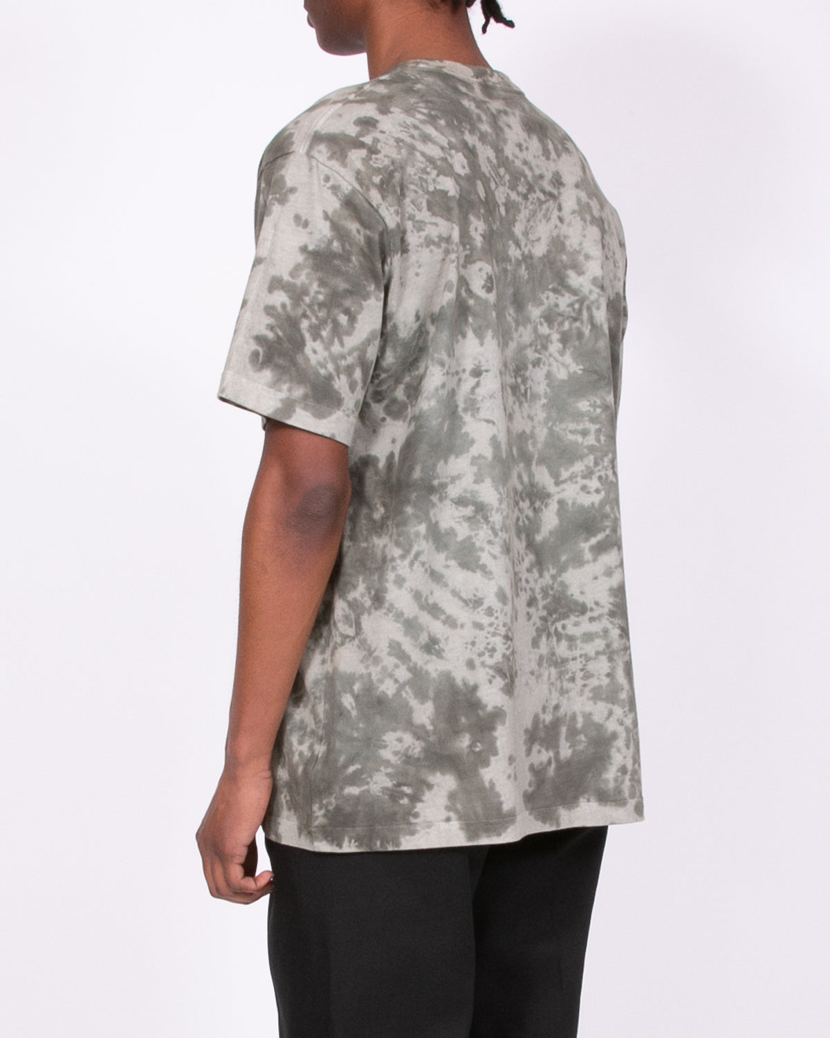 NATURAL DYED BLOCK SS JERSEY - SMOKE MIST(3336)