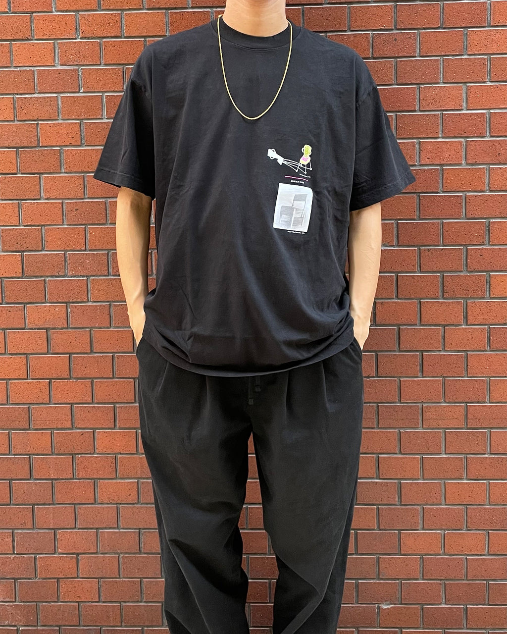 CHAIR SS JERSEY - BLACK(3342)