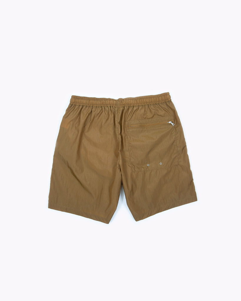 WARM UP SHORTS - BROWN