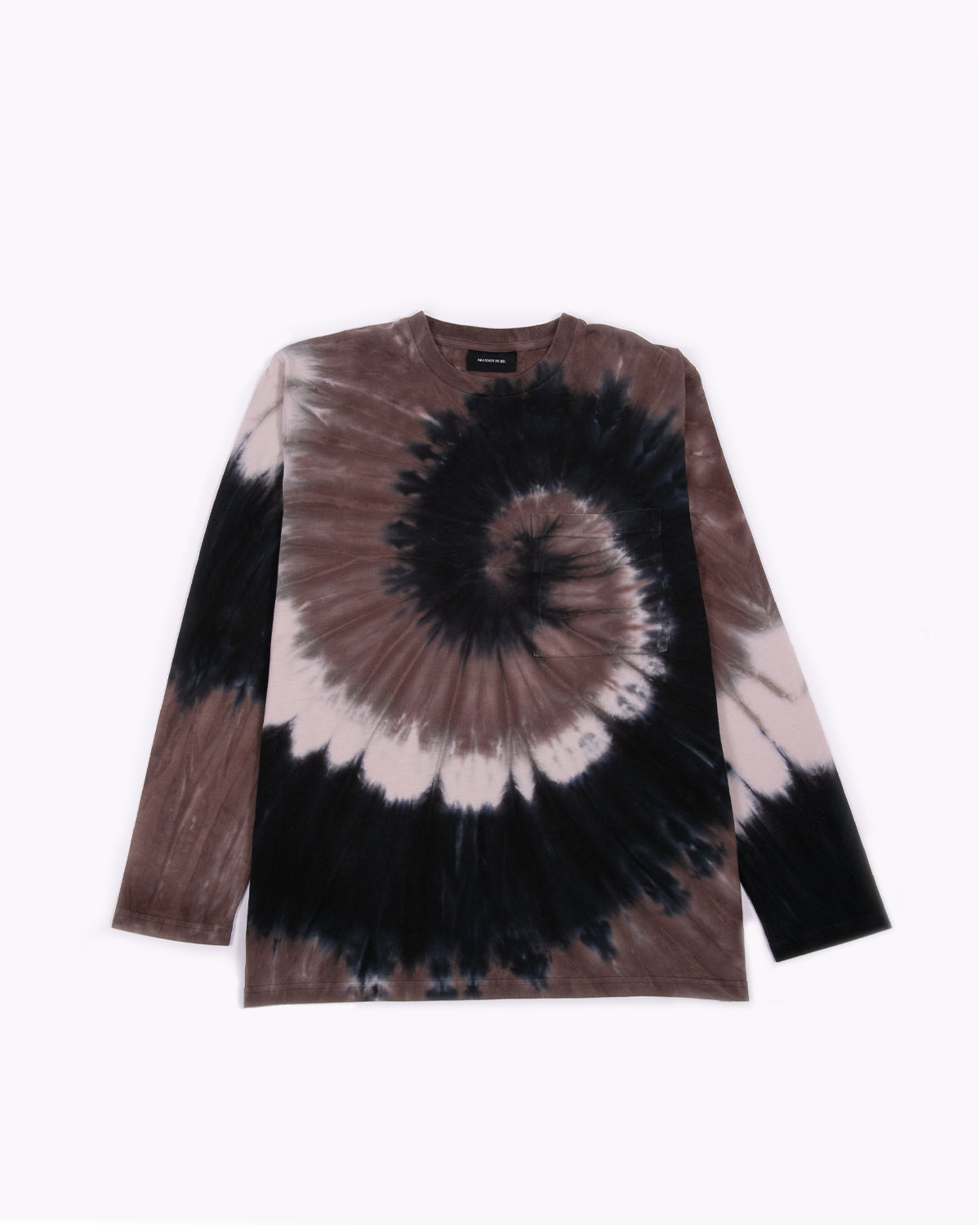 NATURAL DYED BLOCK LS JERSEY - TIE DYE（3435）
