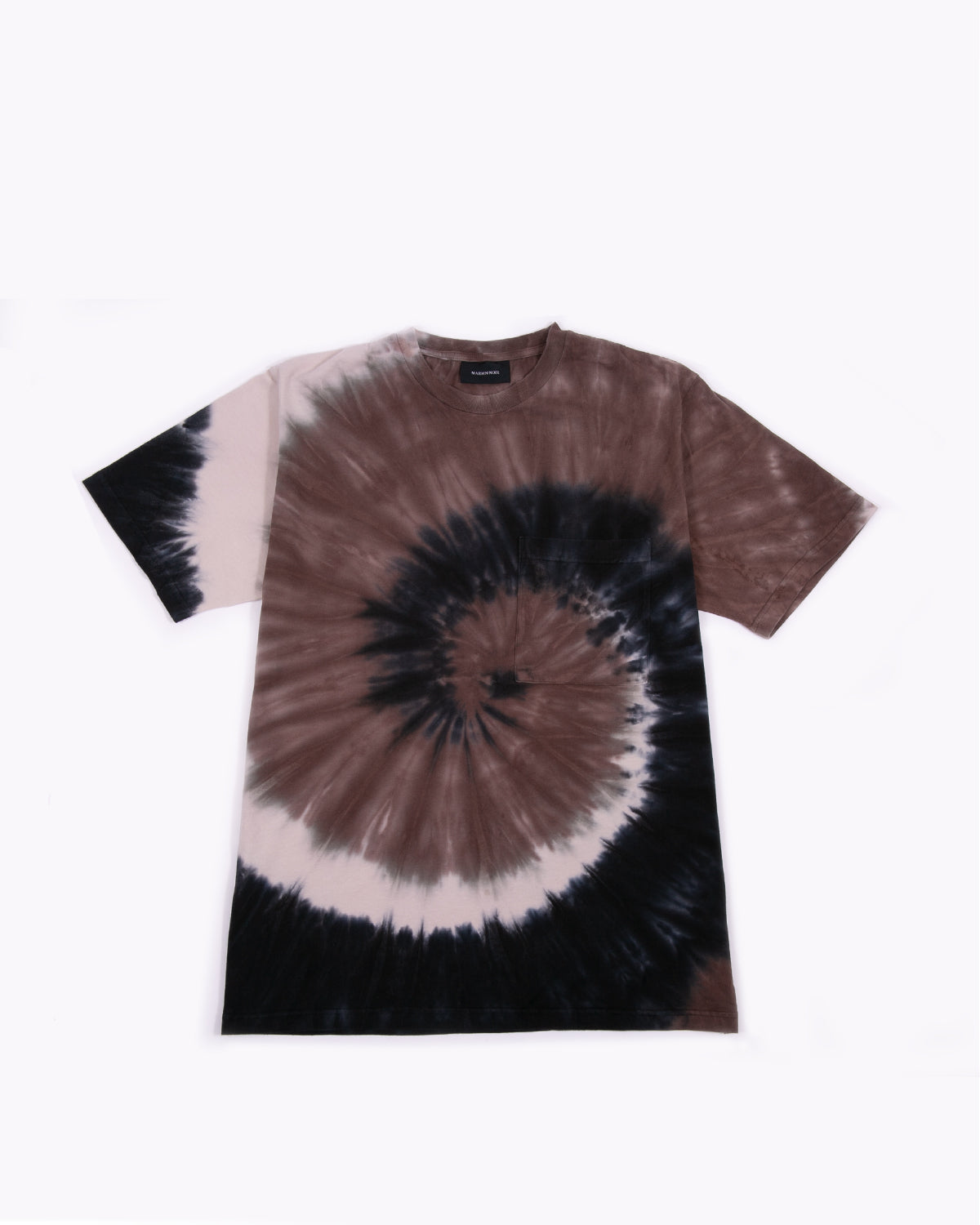 NATURAL DYED BLOCK SS JERSEY - TIE DYE(3436)