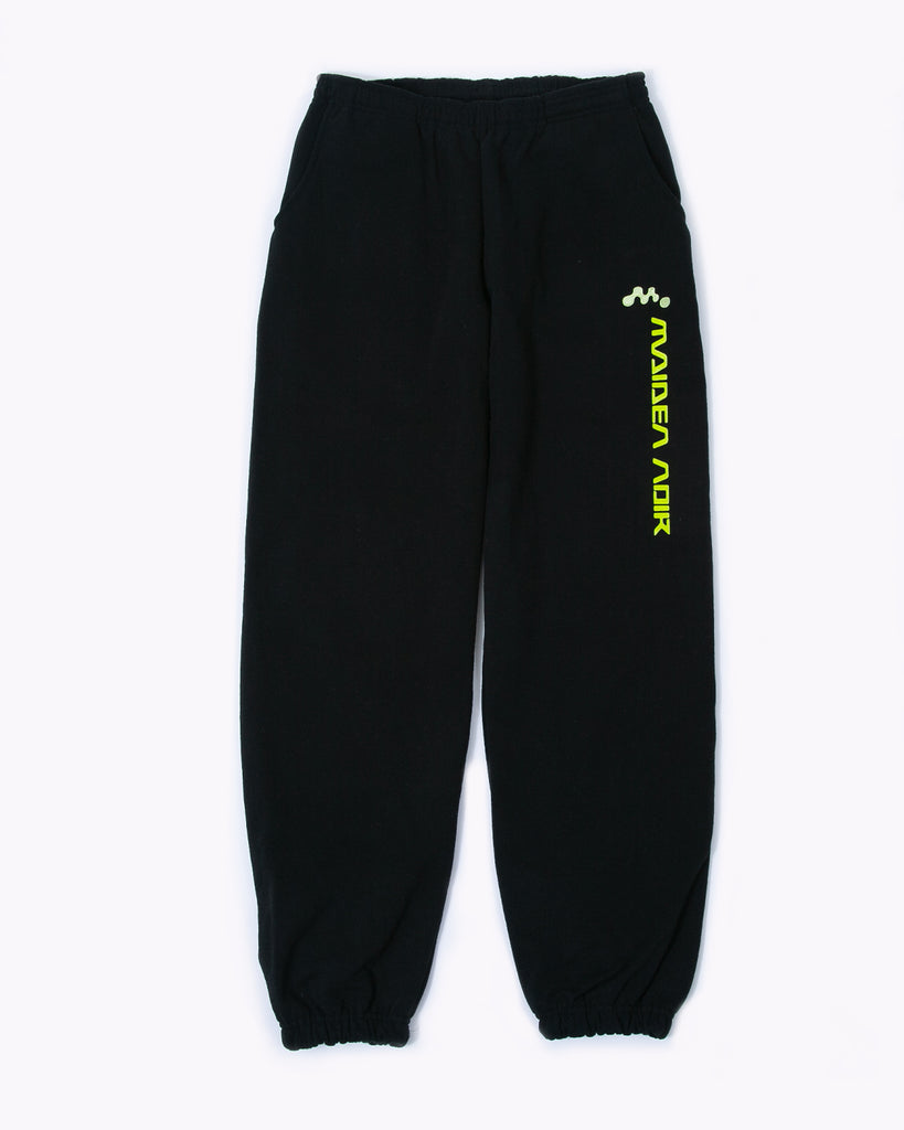 NATURAL HIGH FLEECE PANTS - BLACK