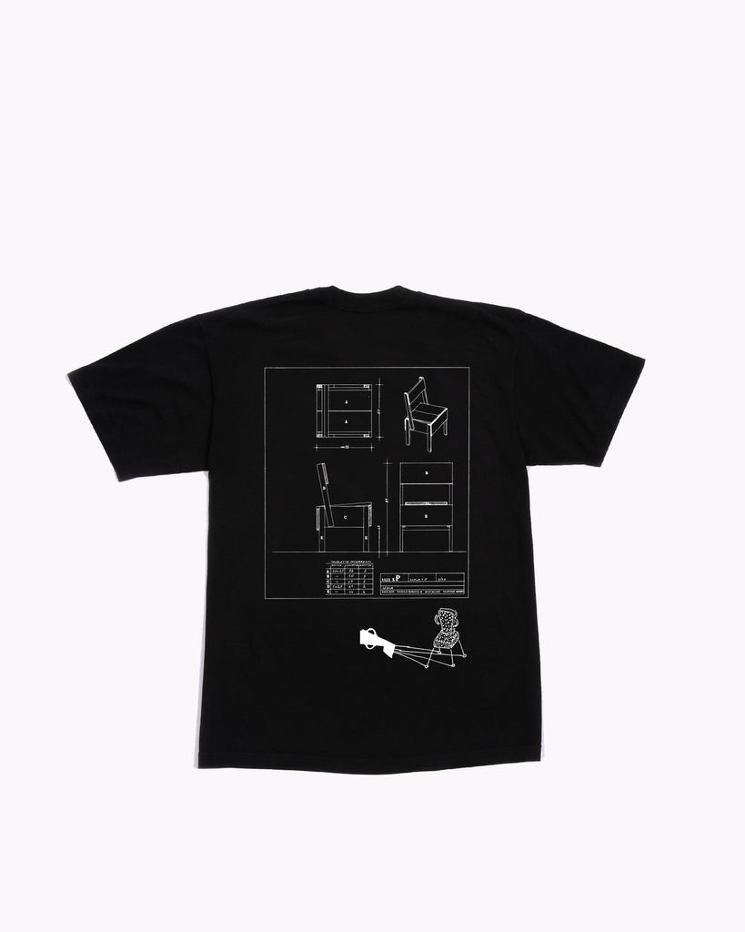 CHAIR SS JERSEY - BLACK(3342)