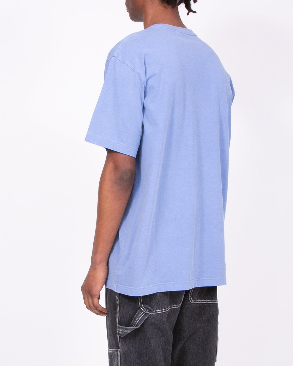 NATURAL DYED BLOCK SS JERSEY - COAST(3336)