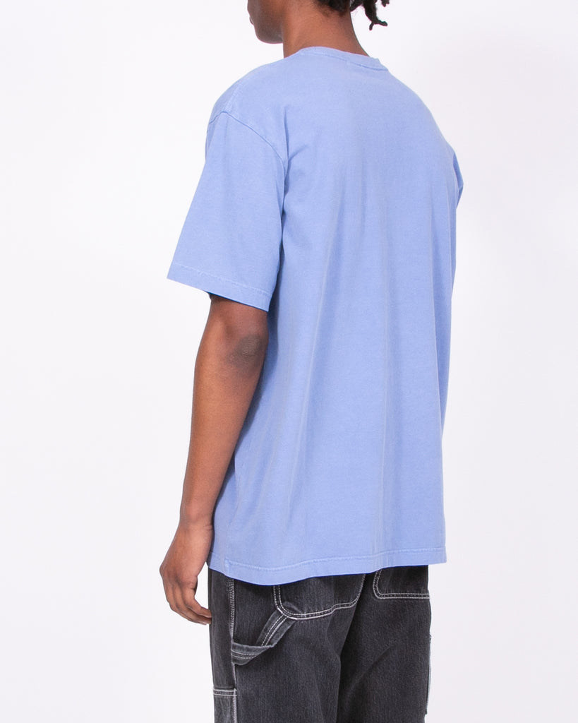 NATURAL DYED BLOCK SS JERSEY - COAST(3336)