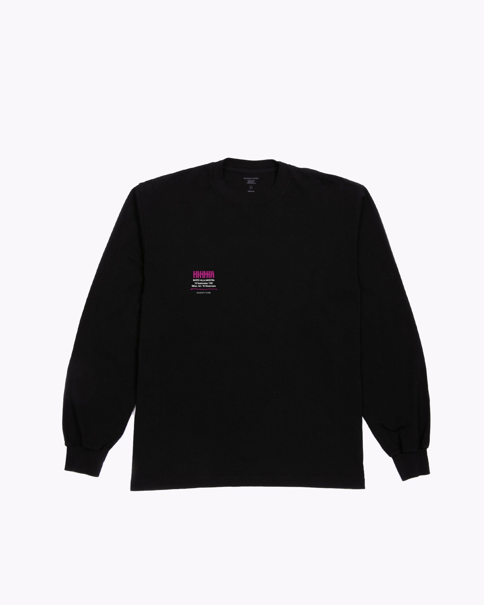 INVITATION LS JERSEY - BLACK(3340)